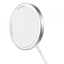 Бездротовий зарядний пристрій Hoco CW30 Silver