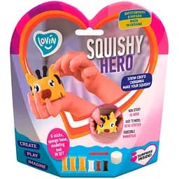 Набор для лепки Lovin Squishy SquiRaff 0127 с воздушным пластилином