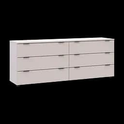 Комод Doros Рон 9 Кашемір 6 Шухлядок 160х38х62 (41516174) - мініатюра 4