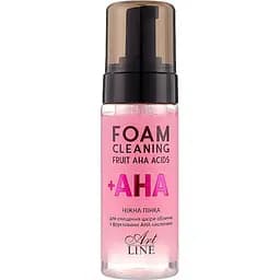 Пінка для вмивання Art Line Foam Cleaning Fruit AHA Acids 150 мл
