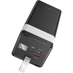 Зовнішній акумулятор Hoco Powermaster fully compatible 50000mAh J86A з лампою 22.5W чорний 6931474759238 - мініатюра 5