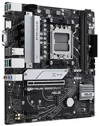 Материнська плата AM5 Asus PRIME B650M-K, B650, 2xDDR5, Int.Video (CPU), 4xSATA3, 2xM.2, 1xPCI-E 4.0 x16, 2xPCI-E 4.0 x1, Realtek 7.1, Realtek 2.5Gb, 6xUSB3.2/6xUSB2.0, VGA/HDMI, MicroATX - мініатюра 3