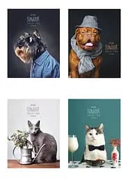 Комплект 4 шт загальних зошитів. Зошит Школярик А5 80 арк. у лінію 5069 4823088207798