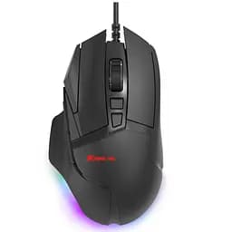 Комп'ютерна мишка Xtrike Me GM-520 ігрова 12800dpi. 9кн. RGB високий профіль чорна (GM-520) - мініатюра 8