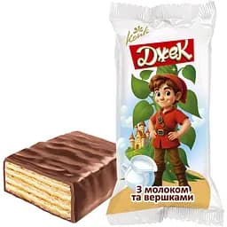 Конфеты Conti Джек с молоком и сливками 290 г 12 шт.