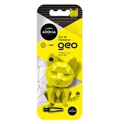 Ароматизатор в авто Aroma Car Geo Cat Polymer Vanilla Noire (5904224121525) - мініатюра 2