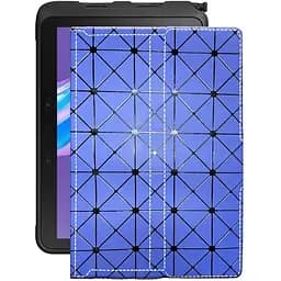 Чехол StatusCASE из экокожи для планшета Samsung Galaxy Tab Active Pro 2019 Синий ромб