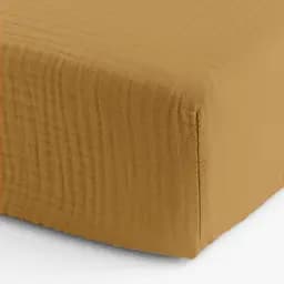 Комплект постільної білизни Cosas Mustard CS1 Підлітковий муслін гірчичний (Muslin_08Mustard_El90-08Mustard_155) - мініатюра 8