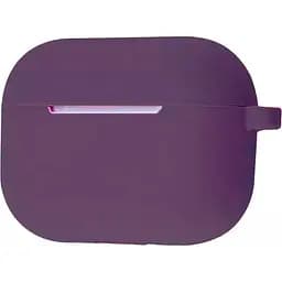 Чохол Silicone Case + Carbine для Apple AirPods Pro 2 Elderberry [93786] - мініатюра 2