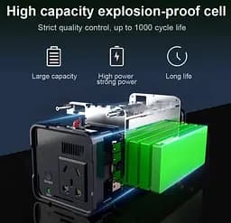 Портативна електростанція 200W 225Wh LiFePO4 - мініатюра 7