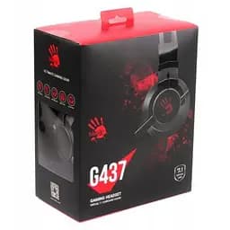 Навушники A4Tech G437 Bloody Black (G437 Bloody Black) - мініатюра 4