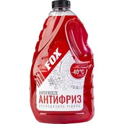 Охолоджуюча рідина Fox Антифриз червоний 4 л 