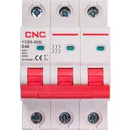 Модульний автоматичний вимикач CNC YCB9-80M 3P C40 6ka