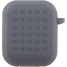 Футляр с карабином Fashion Silicone Case Airpods 1/Airpods 2 Grey (35263_3345610)