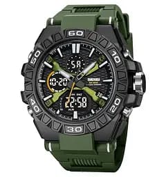 Часы мужские наручные спортивные Skmei 2220 (Зеленый)