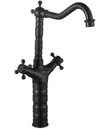 Смеситель для кухни Rea Rustico black REA-B5520 Черный матовый