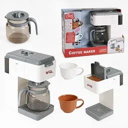 Кавомашина, підсвічування, звук, наливає воду, чашки, кавник, режими