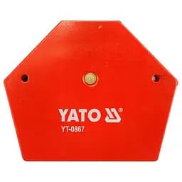 Магнітний кутник Yato для зварювання 111 х 136 х 24 мм (YT-0867)
