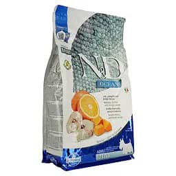 Беззерновий сухий корм для собак дрібних порід Farmina N&D Grain Free Ocean Cod з тріскою та апельсином 2.5 кг - мініатюра 2