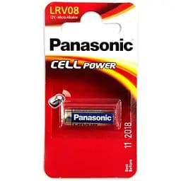Батарейка Panasonic LRV08 x 1 (альтернативне маркування MN21, A23) (LRV08L/1BE)
