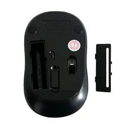 Бездротова мишка комп'ютерна Wireless Mouse G-185 Чорна, блютуз-миша для ноутбука ⁇ бездротова ведмедик (ST) - мініатюра 3