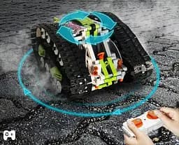 Конструктор машина на радіокеруванні MOULD KING всюдихід  Shape-shifter двосторонній позашляховик 836 деталей - мініатюра 6