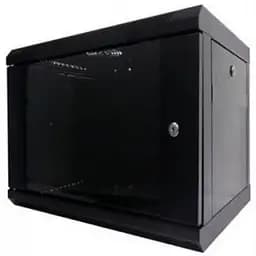 Шафа настінна Hypernet 6U 19" 600x350 (WMNC-35-6U-FLAT-BLACK)