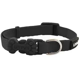 Нашийник для собак малих порід Coastal Litl Pals Nylon 0,8х15-20 см (00221_BLK07)