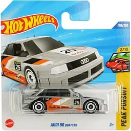 Базова машинка Hot Wheels Peak Pursuit Audi 90 Quattro сіра (5785) JBB20-N521    