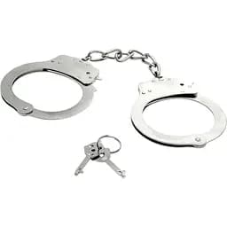 Металлические наручники Seven Creations Hand Cuffs серебристый