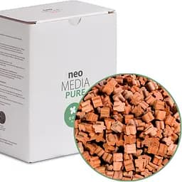 Наповнювач для біофільтрації з нейтральним pH Aquario Neo Media Pure Quad 1л. - мініатюра 1