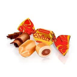 Карамельні цукерки Roshen Eclair з какао-начинкою 1 кг - мініатюра 3
