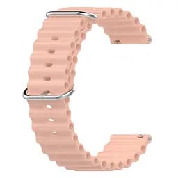 Ремінець Hump для Samsung Galaxy Watch 3 41mm - рожевий ширина кріплення 20мм силікон Watchbands (W23-1WB21134651) - мініатюра 3