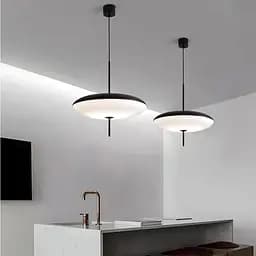 Сучасний підвісний світильник в елегантному чорному кольорі Ø 50 см | Арт. BM3-500 | Line F