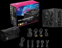 Блок питания MSI MPG A1250GS PCIE5 1250W 80+ Gold