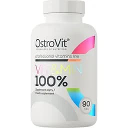 Вітаміни та мінерали OstroVit 100% Vit&Min 90 таблеток