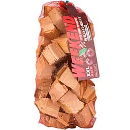Щепа для копчения WEEKEND XXL Wild Cherry, 2,7 дм³