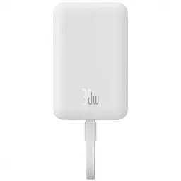 Павербанк Baseus Magnetic Mini White 10 000 mAh / 30 Вт (P1002210B223-00) - мініатюра 3