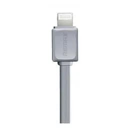 Кабель Lightning Remax RC -008i Fast Data плоский серый