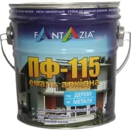 Емаль алкідна ПФ-115 хаки Fantazia 2,8 кг