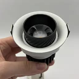 Вбудований світильник Skarlat RSL74331 10W WH+BK 3000K - мініатюра 2