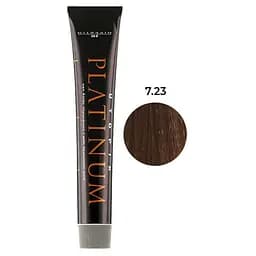 Професійна стійка крем-фарба для волосся Hipertin Platinum 7.23 блонд перламутрово-золотистий 60 мл