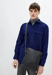 Кожаная мужская сумка через плечо TARWA 27х28х6 см sum0025845