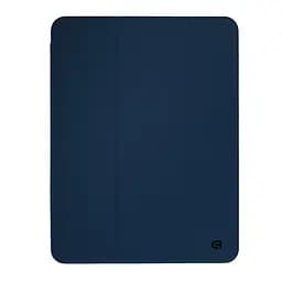 Чохол-книжка для планшета Apple iPad Pro 11 (2020)/Pro 11 (2021)/Pro 11 (2022) A2435/A2761/A2762, Smart Fold Pen, синій, 11 дюймів, з екошкіри + TPU, з магнітною застібкою, підставкою, тримачем під стилус, протиударний, з функцією Wake/Sleep