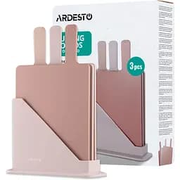 Набір дошок кухонних на підставці Ardesto Fresh 24.1х33х7.9 см 3 шт. (AR1403BB) - мініатюра 7