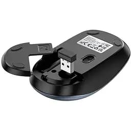 Мишка бездротова Borofone BG13 Winner 2.4G business wireless mouse 800-1200-1600 dpi чорна - мініатюра 3
