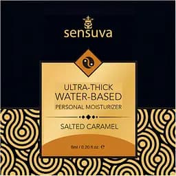 Пробник лубриканта Sensuva Ultra–Thick Water-Based Salted Caramel 6 мл (ROZ6501053542)