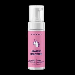 Подарочный набор Mermade Magic Unicorn Party: пінка для душу 150 мл + цукровий скраб для тіла rn 250 г + зволожуючий бальзам для губ 10 г + слаймовий гель для 200 г - мініатюра 4