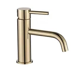 Змішувач для раковини VBI Milano gold низький VBI-050100GL Золотий