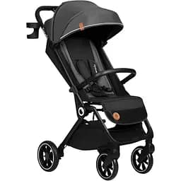 Прогулочная коляска Lionelo Cloe Grey Stone, серо-черная (LO-CLOE GREY STONE)